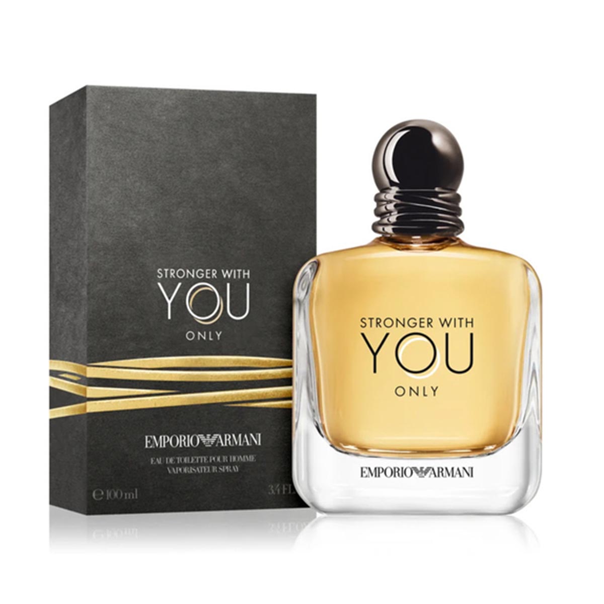 Giorgio Armani Stronger With You Only Eau De Toilette Pour Homme 100Ml Vaporizador